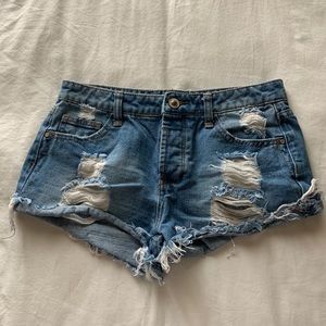 Jean shorts